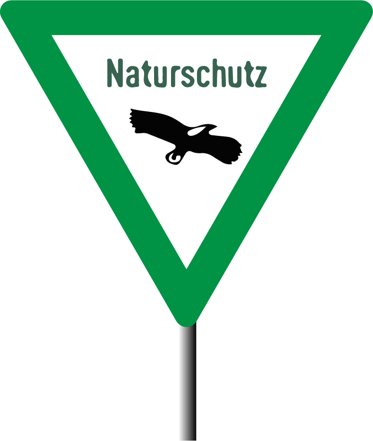 Naturschutz Schild